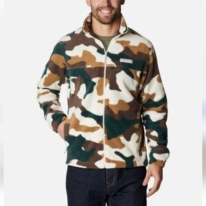 Columbia Men's Camouflage Fleece Jacket